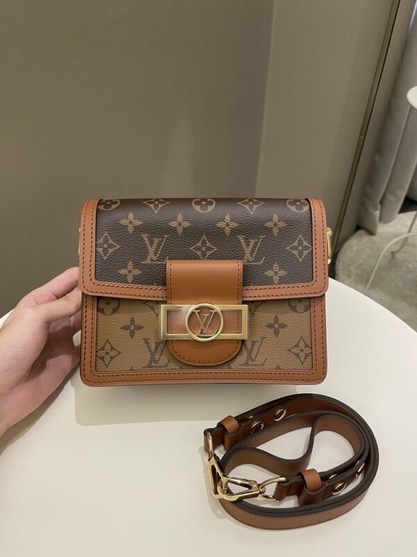 LV Dauphine Mini Reverse Monogram - Image 18