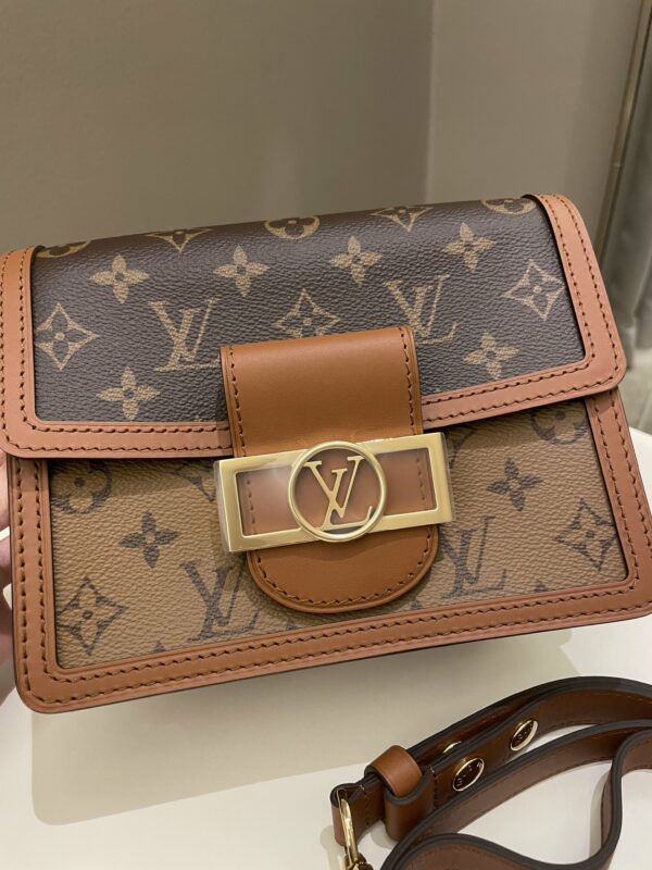 LV Dauphine Mini Reverse Monogram