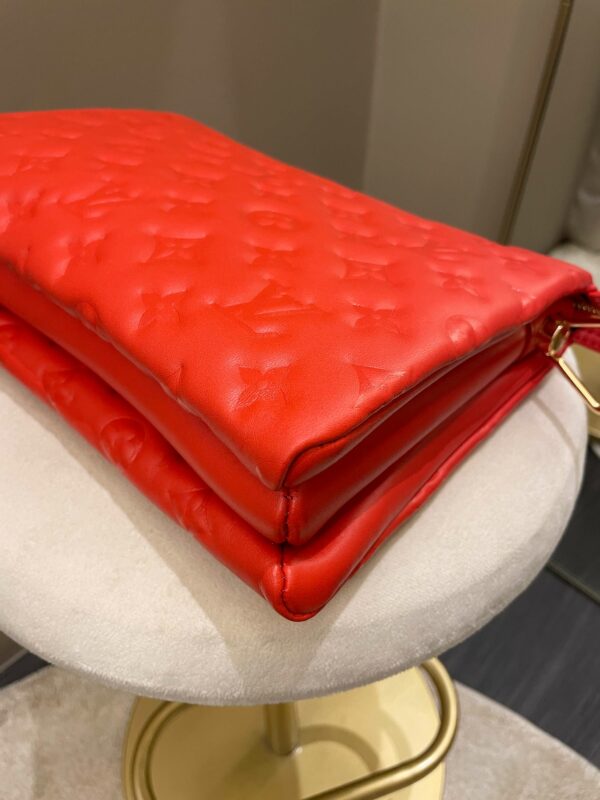 LV Coussin PM Vermillion Empreinte Leather - Image 9