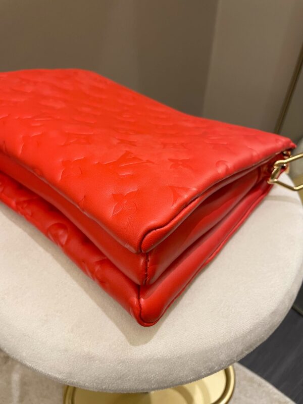 LV Coussin PM Vermillion Empreinte Leather - Image 11