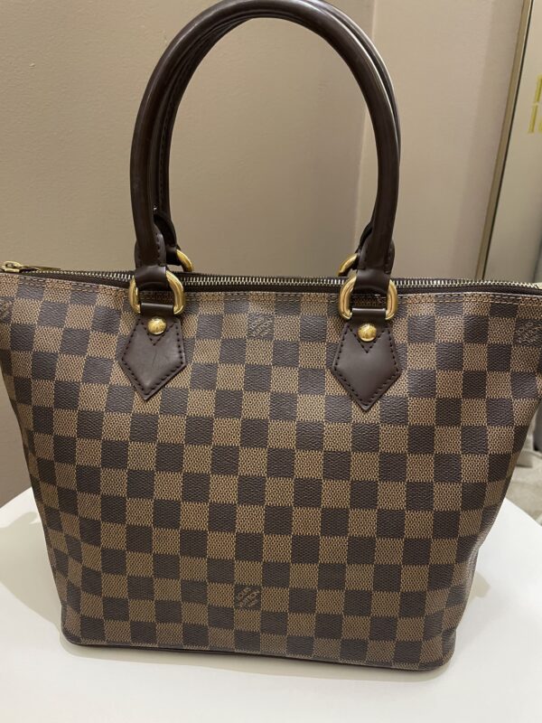 LV Saleya Shoulder Bag Damier Ebene