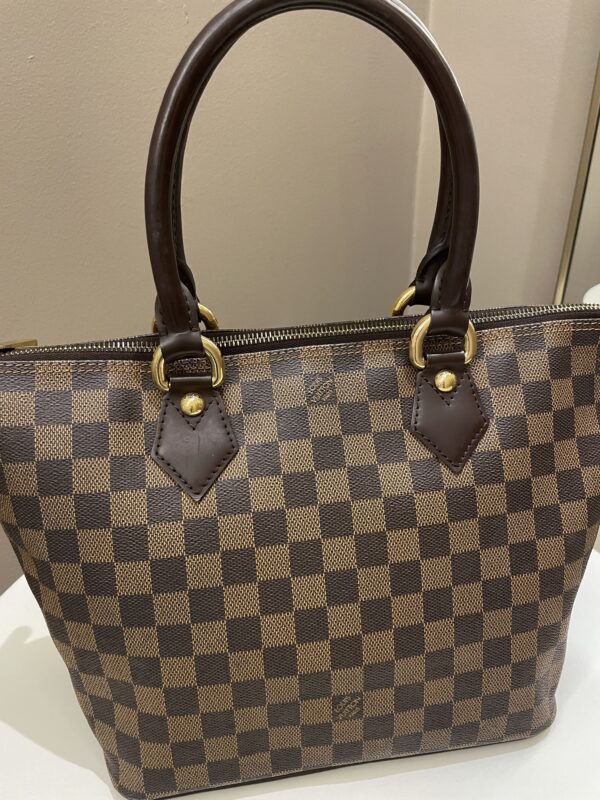 LV Saleya Shoulder Bag Damier Ebene - Image 2