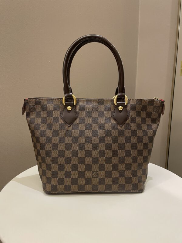 LV Saleya Shoulder Bag Damier Ebene - Image 3