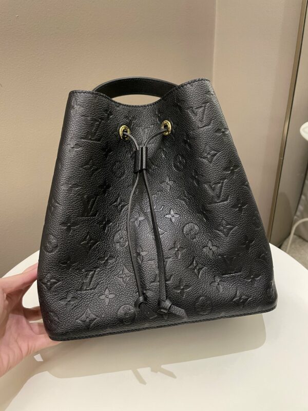 LV Neo Noe Bucket Bag Black Empreinte Leather