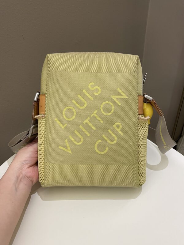 LV Cup Damier Weatherly Bag Lime Green - Image 15