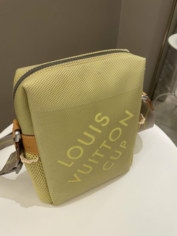 LV Cup Damier Weatherly Bag Lime Green - Image 3