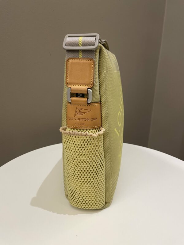 LV Cup Damier Weatherly Bag Lime Green - Image 4