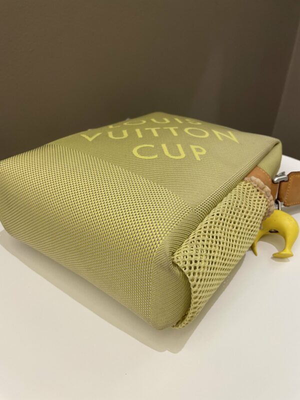 LV Cup Damier Weatherly Bag Lime Green - Image 8