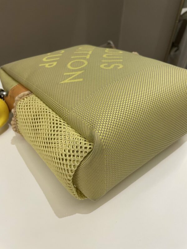 LV Cup Damier Weatherly Bag Lime Green - Image 9