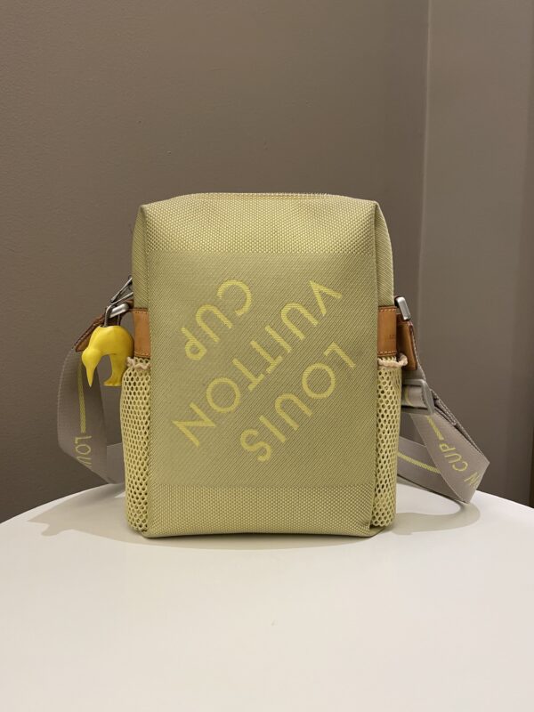 LV Cup Damier Weatherly Bag Lime Green - Image 16