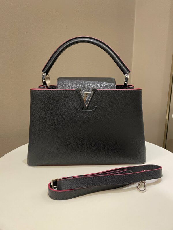 LV Capuccine Midnight Grainy Leather - Image 19