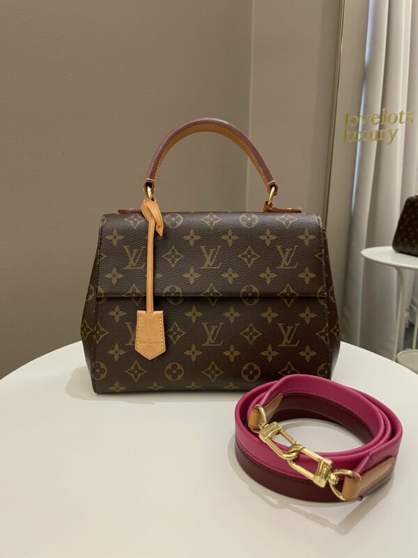 LV Cluny BB Fushia Monogram - Image 2