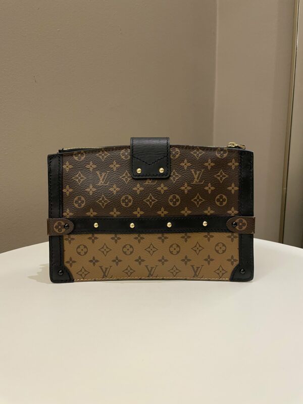 LV Pochette Trunk Clutch Monogram - Image 6