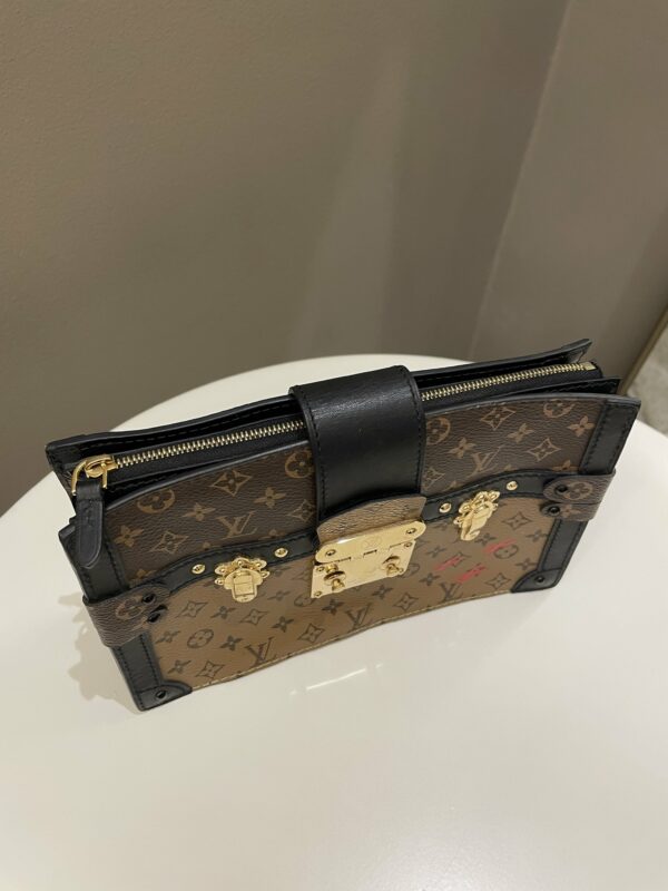 LV Pochette Trunk Clutch Monogram - Image 11