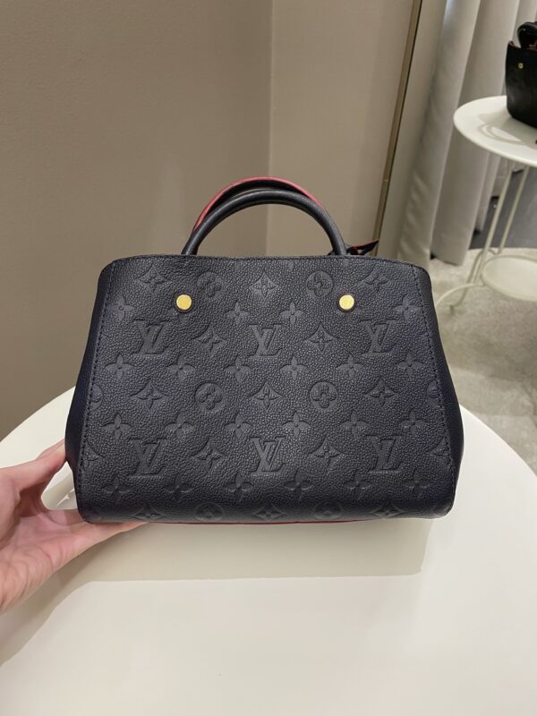 LV Montaigne BB Blue Empreinte - Image 3