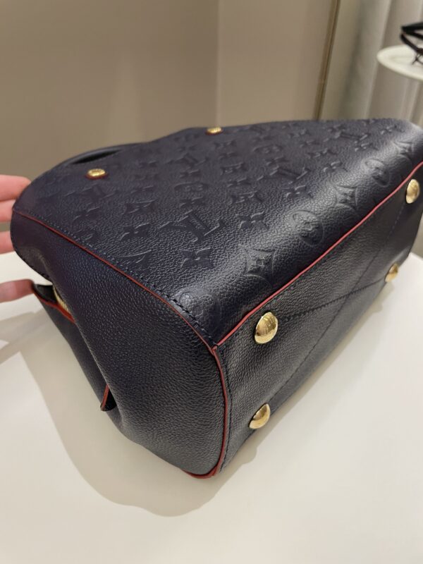 LV Montaigne BB Blue Empreinte - Image 10