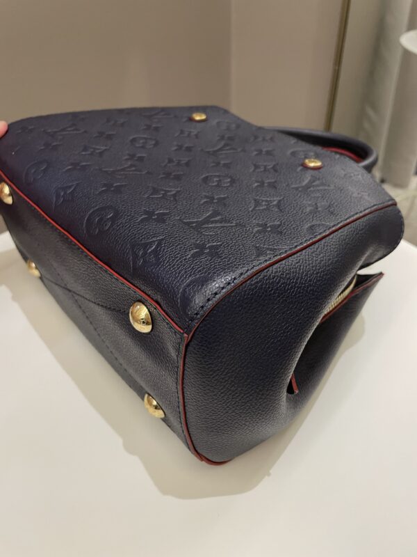 LV Montaigne BB Blue Empreinte - Image 11