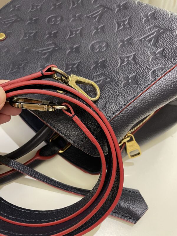 LV Montaigne BB Blue Empreinte - Image 20