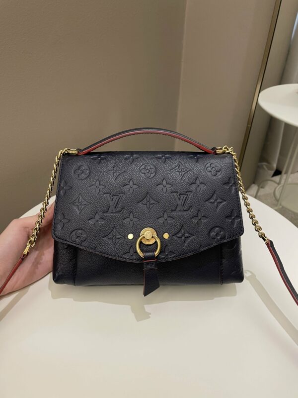 LV Blanche BB Navy Monogram Empreinte - Image 16