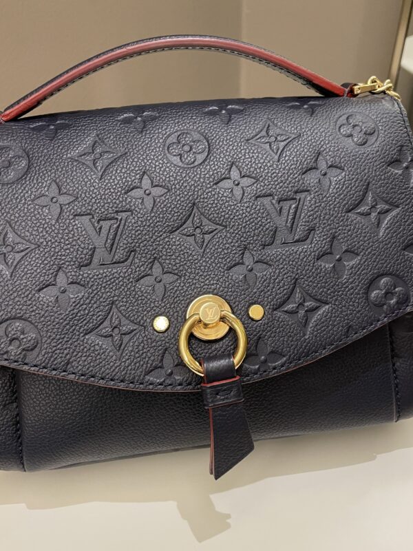 LV Blanche BB Navy Monogram Empreinte