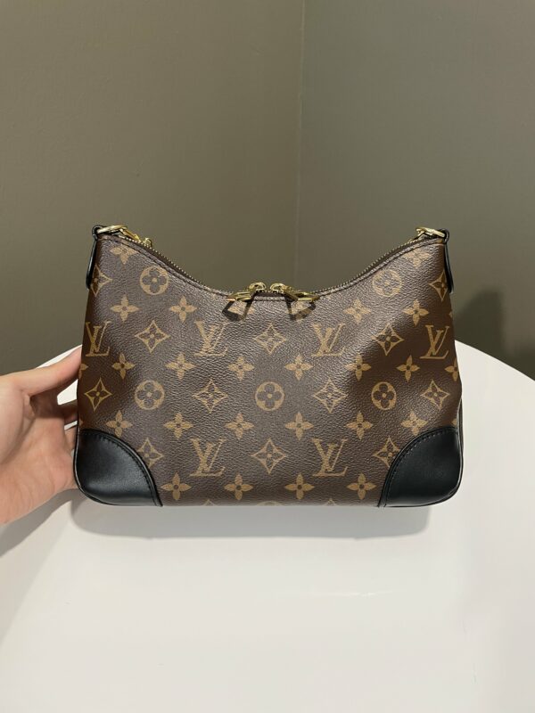 LV Boulogne Bag Black Monogram