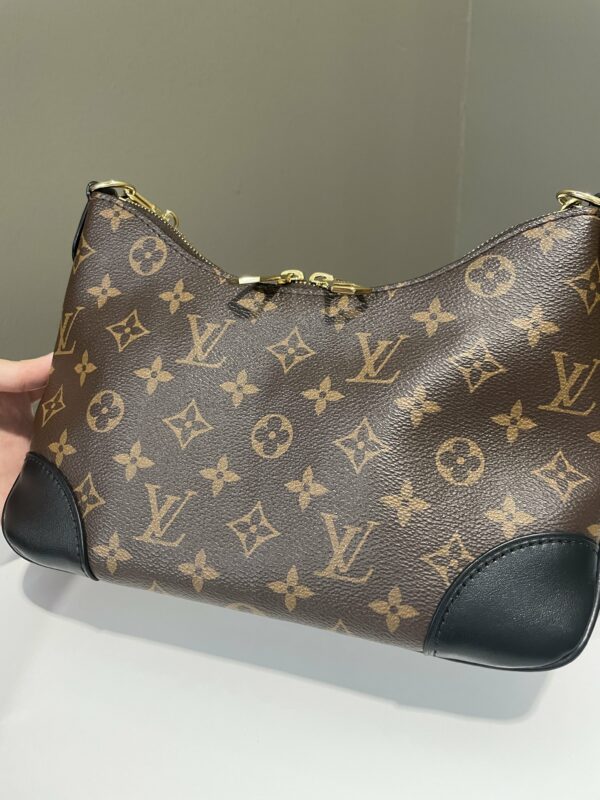 LV Boulogne Bag Black Monogram - Image 3