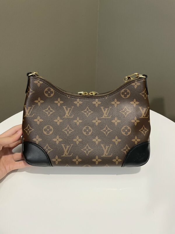 LV Boulogne Bag Black Monogram - Image 2