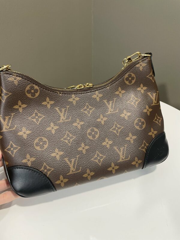 LV Boulogne Bag Black Monogram - Image 4