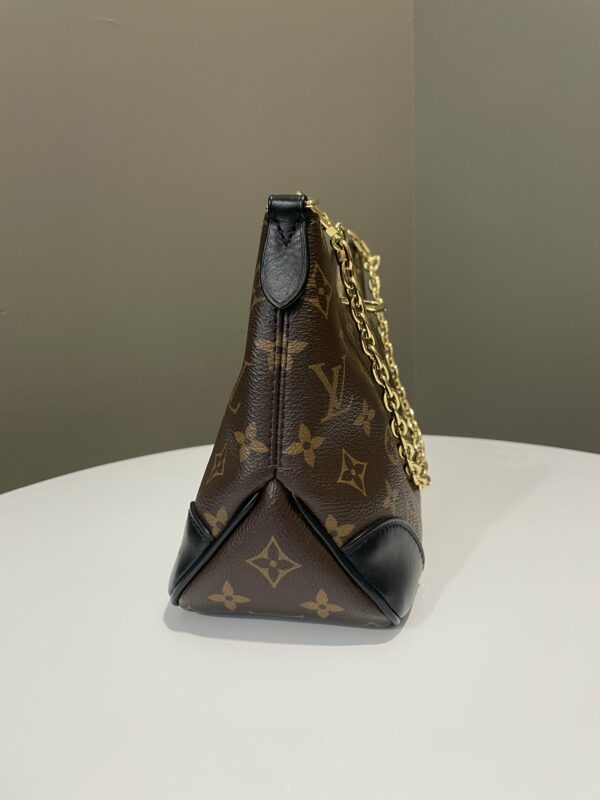 LV Boulogne Bag Black Monogram - Image 5