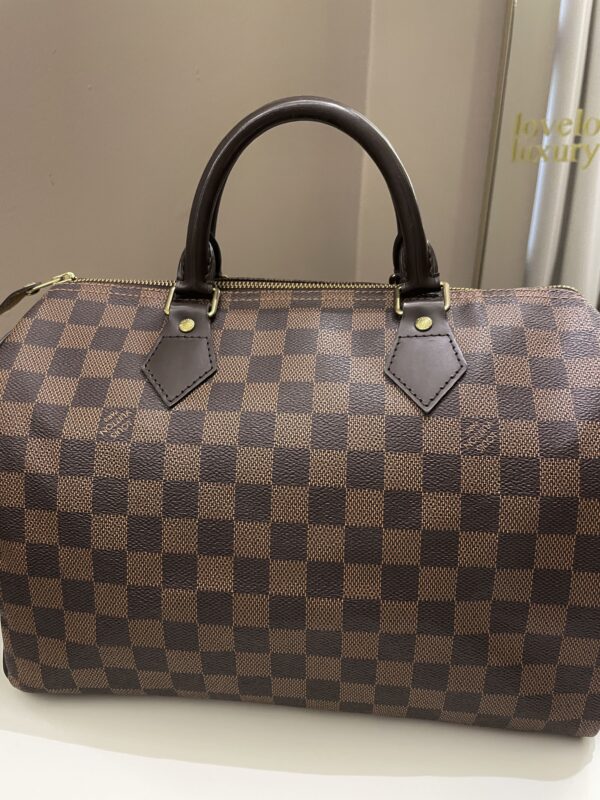 LV Classic Speedy 30 Damier Ebene - Image 3