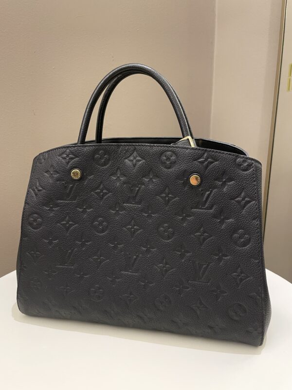 LV Montaigne MM Black Empreinte - Image 2