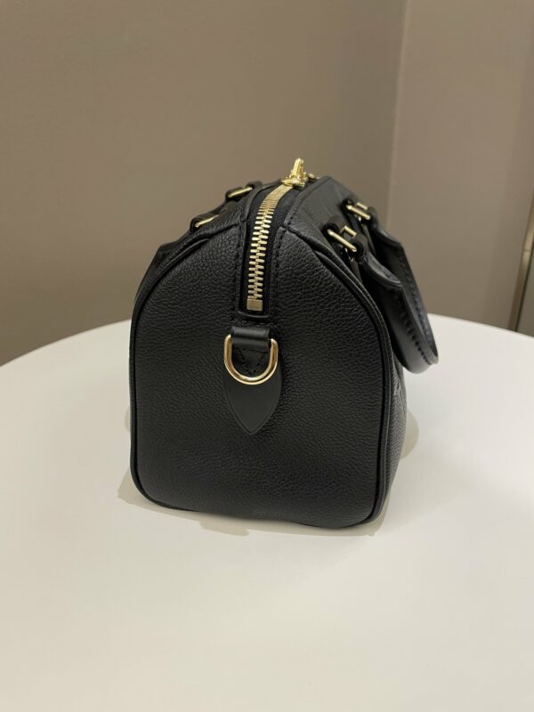 LV Speedy Bandoulière 20 Black Monogram Empreinte - Image 2