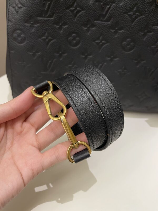 LV Montaigne MM Black Empreinte - Image 16