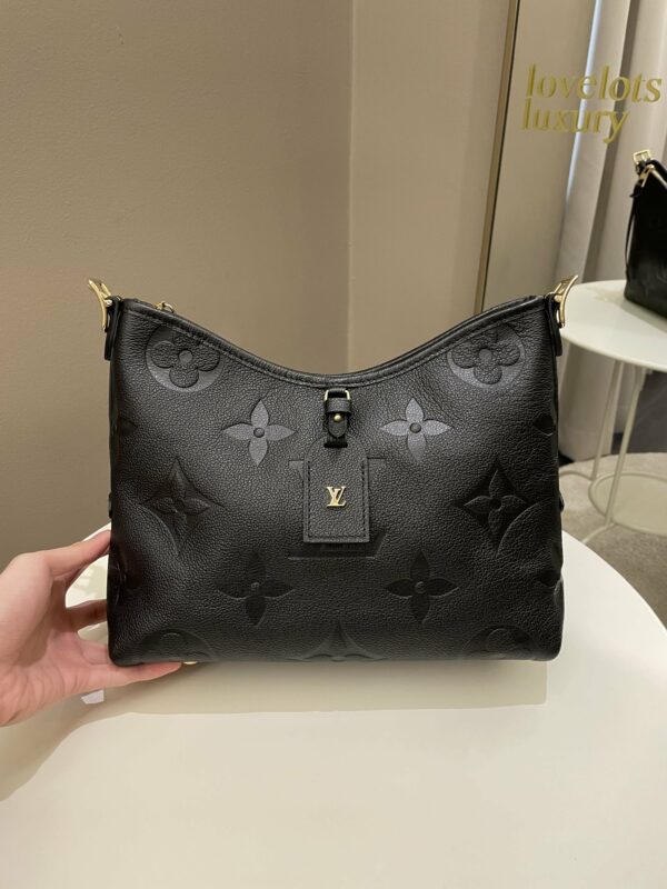 LV Carryall PM Black Monogram Empreinte - Image 2