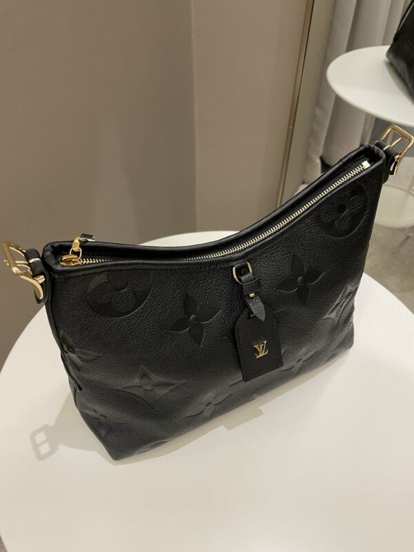 LV Carryall PM Black Monogram Empreinte - Image 3