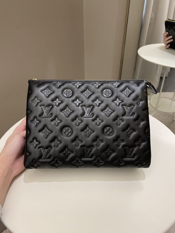 LV Coussin PM Black Monogram Lambskin - Image 3