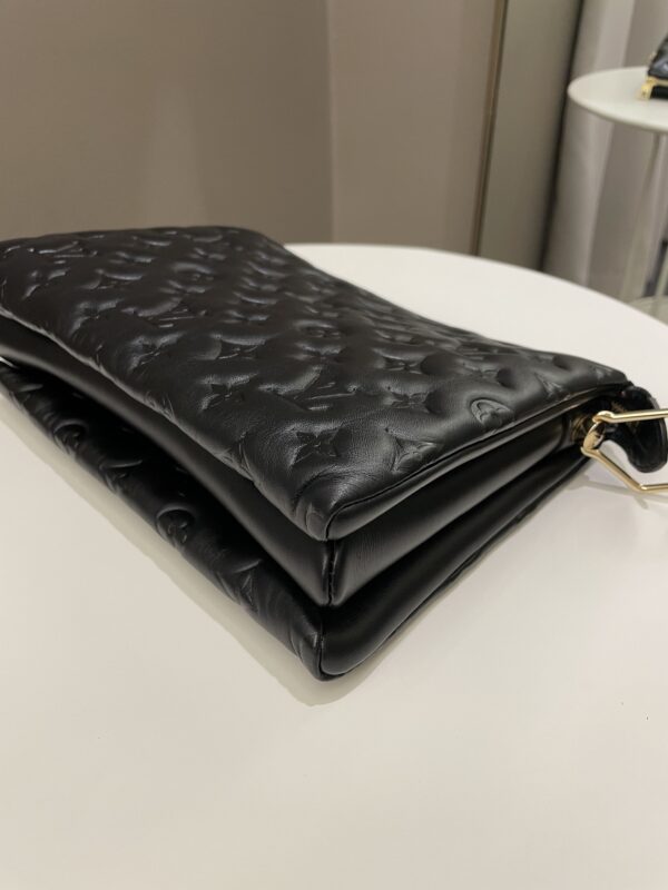 LV Coussin PM Black Monogram Lambskin - Image 7