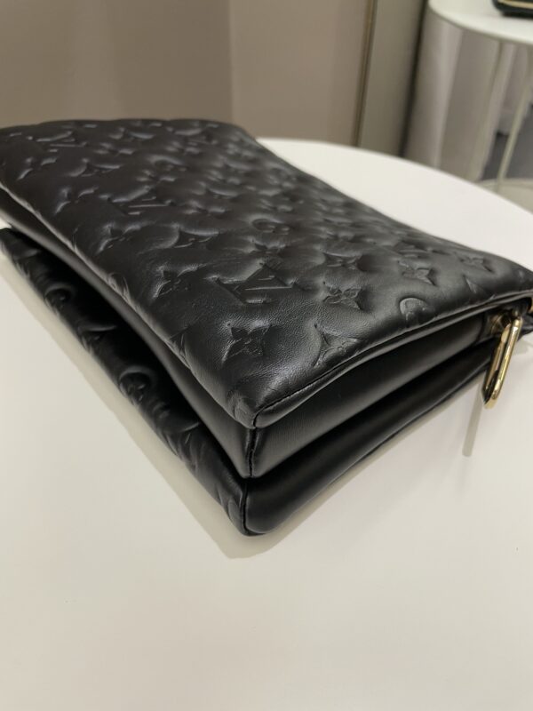 LV Coussin PM Black Monogram Lambskin - Image 8