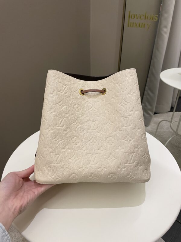 LV Neonoe MM Cream Monogram Empreinte - Image 3