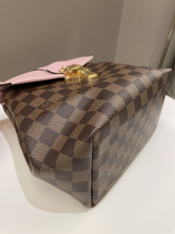 LV Clapton Backpack Magnolia Damier Ebene - Image 10