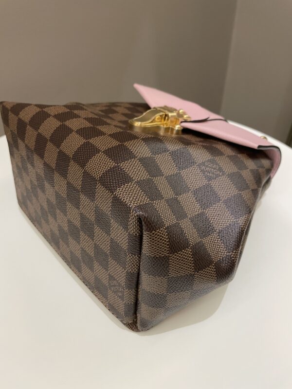 LV Clapton Backpack Magnolia Damier Ebene - Image 11