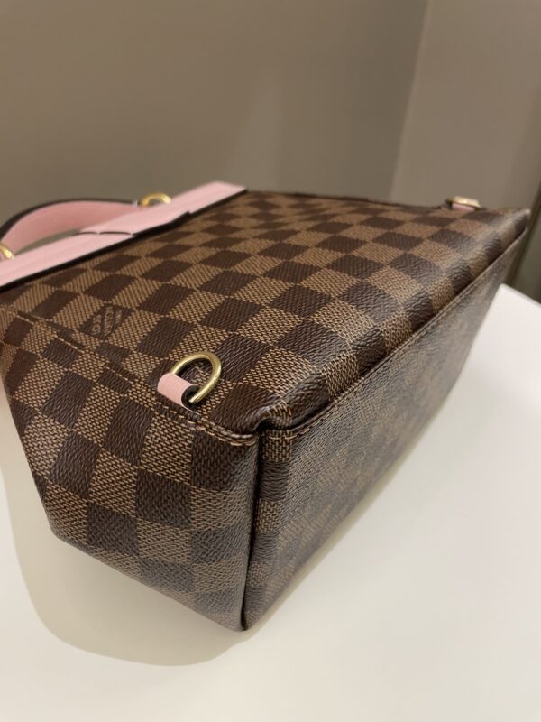 LV Clapton Backpack Magnolia Damier Ebene - Image 12