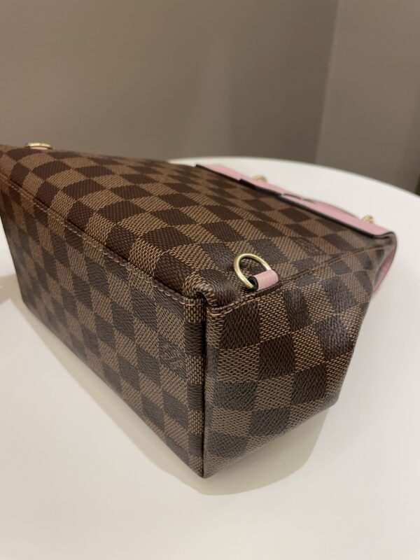 LV Clapton Backpack Magnolia Damier Ebene - Image 13