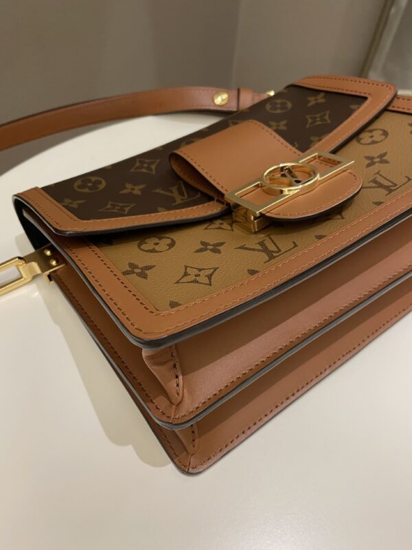 LV Dauphine MM Reverse Monogram - Image 13