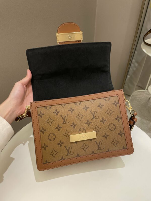 LV Dauphine MM Reverse Monogram - Image 16