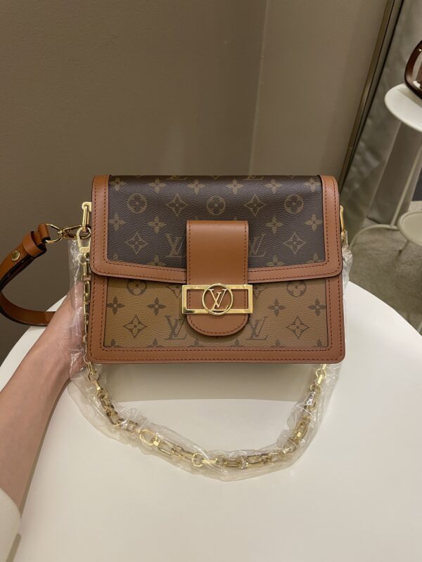 LV Dauphine MM Reverse Monogram - Image 22