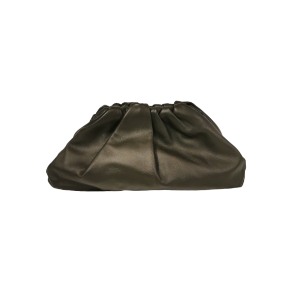 Bottega Veneta The Pouch Clutch Dark Brown - Image 3