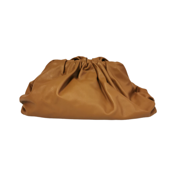 Bottega Veneta The Pouch Clutch Brown - Image 2