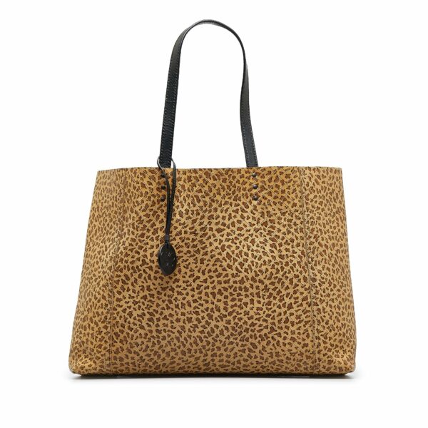 Brown Bottega Veneta Intrecciomirage Butterfly Tote Bag - Image 8