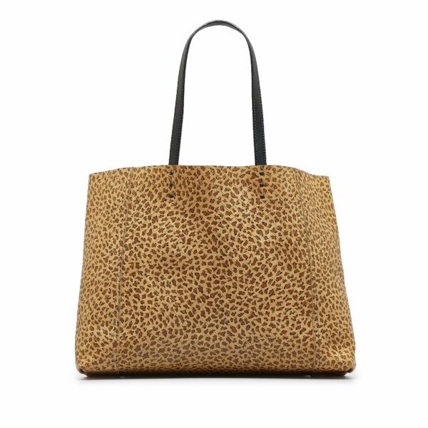 Brown Bottega Veneta Intrecciomirage Butterfly Tote Bag - Image 2